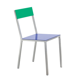Alu Chair Gartenstuhl - Outdoor Stuhl - Valerie Objects - Darkblue-Green -