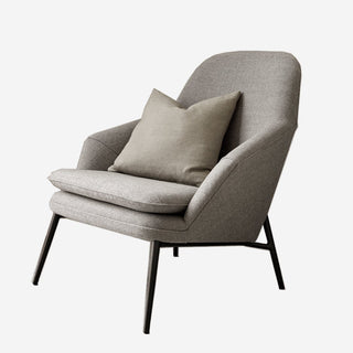 Hug Loungesessel - Sofa - Wendelbo - Grau - Stoff Gabriel -