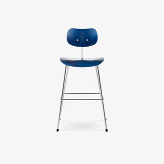 SB 68 Barhocker - Barhocker - Wilde+Spieth - blau - chrom