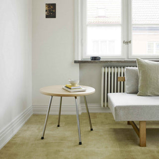 SE 330 Couchtisch - Beistelltisch - Wilde+Spieth - Chrom - Buche natur