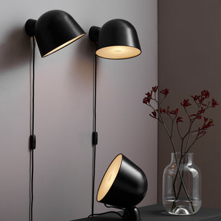 Kuppi Wandlampe - Wandlampe - Woud - Schwarz -