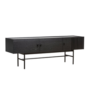 Array low Sideboard - Sideboard - Woud - Schwarz -