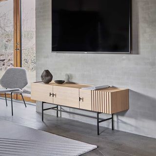 Array low Sideboard - Sideboard - Woud - Schwarz -