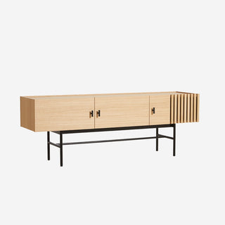 Array low Sideboard - Sideboard - Woud - Eiche -